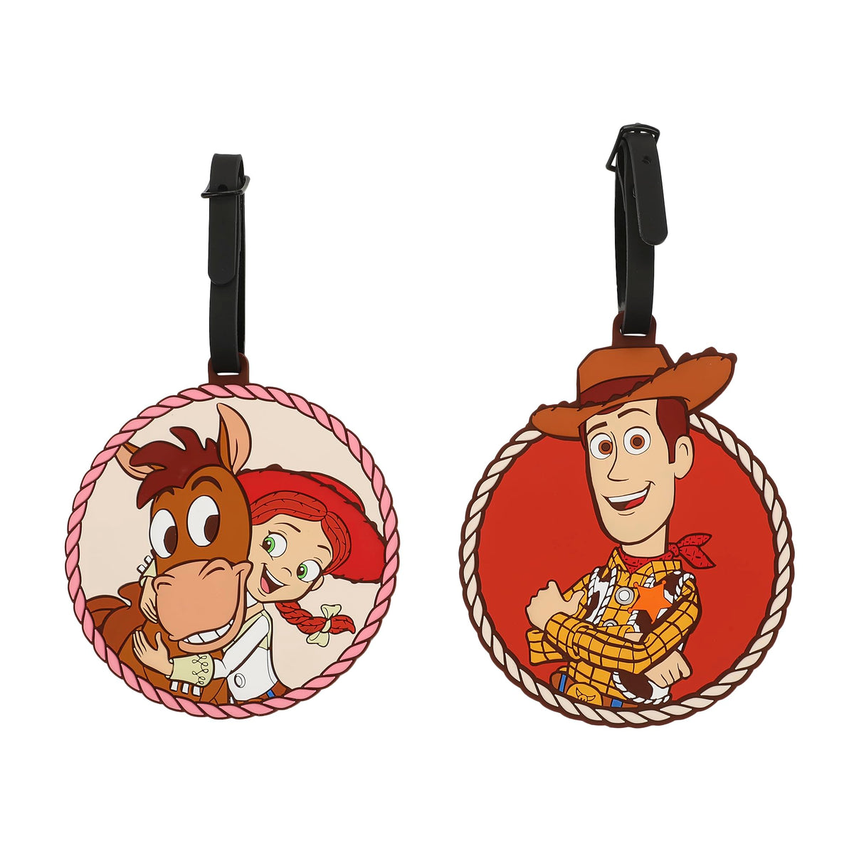 The Little Mermaid Ariel & Flounder 2-Piece Luggage Tag Set