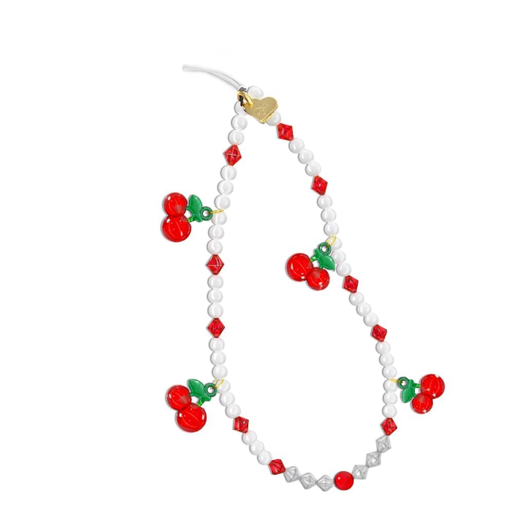 VELVET CAVIAR Phone Charm Wrist Strap - Cute Beaded Cellphone Wristlet - Lanyard Accessory for Women - Fits all Phone Cases