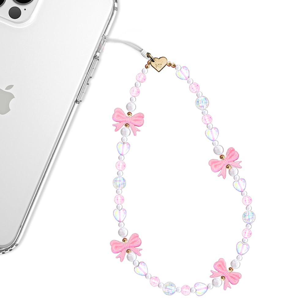 VELVET CAVIAR Phone Charm Wrist Strap - Cute Beaded Cellphone Wristlet - Lanyard Accessory for Women - Fits all Phone Cases