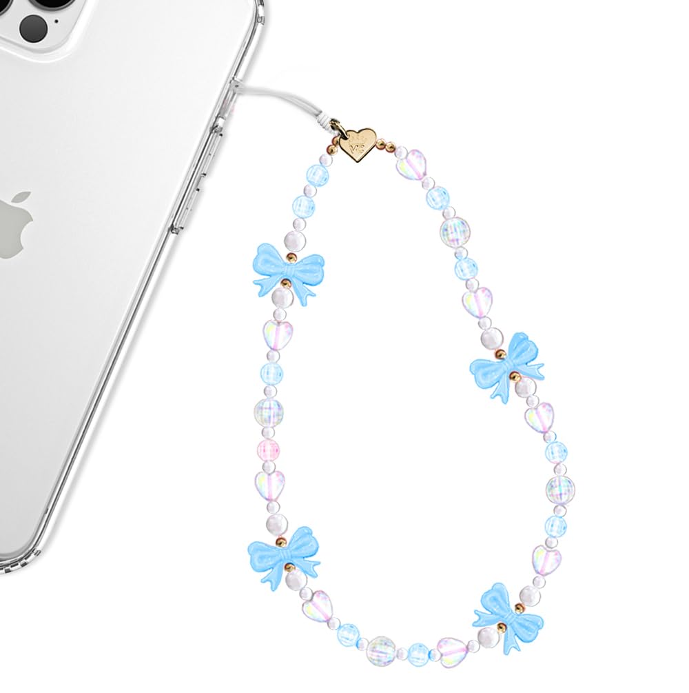 VELVET CAVIAR Phone Charm Wrist Strap - Cute Beaded Cellphone Wristlet - Lanyard Accessory for Women - Fits all Phone Cases