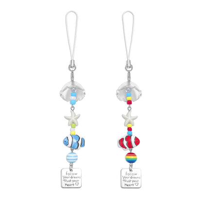 cioatu Y2K Cute Phone Charms Set - Aesthetic Cherry,Flower, Butterfly & Star Cell Phone Straps, Kawaii PhoneAccessories for Bag Keychain, AirPods, Camera Decor