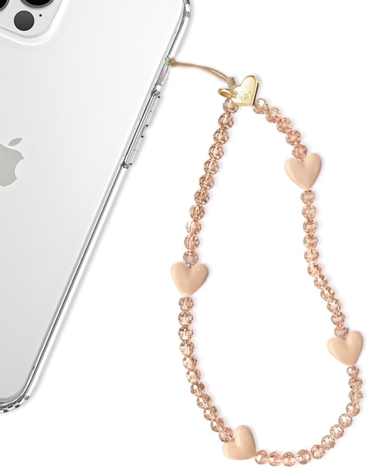 VELVET CAVIAR Phone Charm Wrist Strap - Cute Beaded Cellphone Wristlet - Lanyard Accessory for Women - Fits all Phone Cases