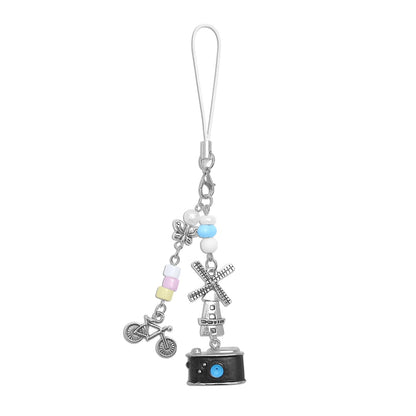 cioatu Y2K Cute Phone Charms Set - Aesthetic Cherry,Flower, Butterfly & Star Cell Phone Straps, Kawaii PhoneAccessories for Bag Keychain, AirPods, Camera Decor
