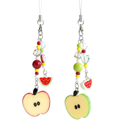 cioatu Y2K Cute Phone Charms Set - Aesthetic Cherry,Flower, Butterfly & Star Cell Phone Straps, Kawaii PhoneAccessories for Bag Keychain, AirPods, Camera Decor