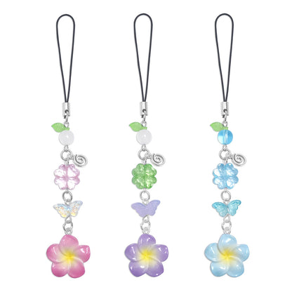 cioatu Y2K Cute Phone Charms Set - Aesthetic Cherry,Flower, Butterfly & Star Cell Phone Straps, Kawaii PhoneAccessories for Bag Keychain, AirPods, Camera Decor