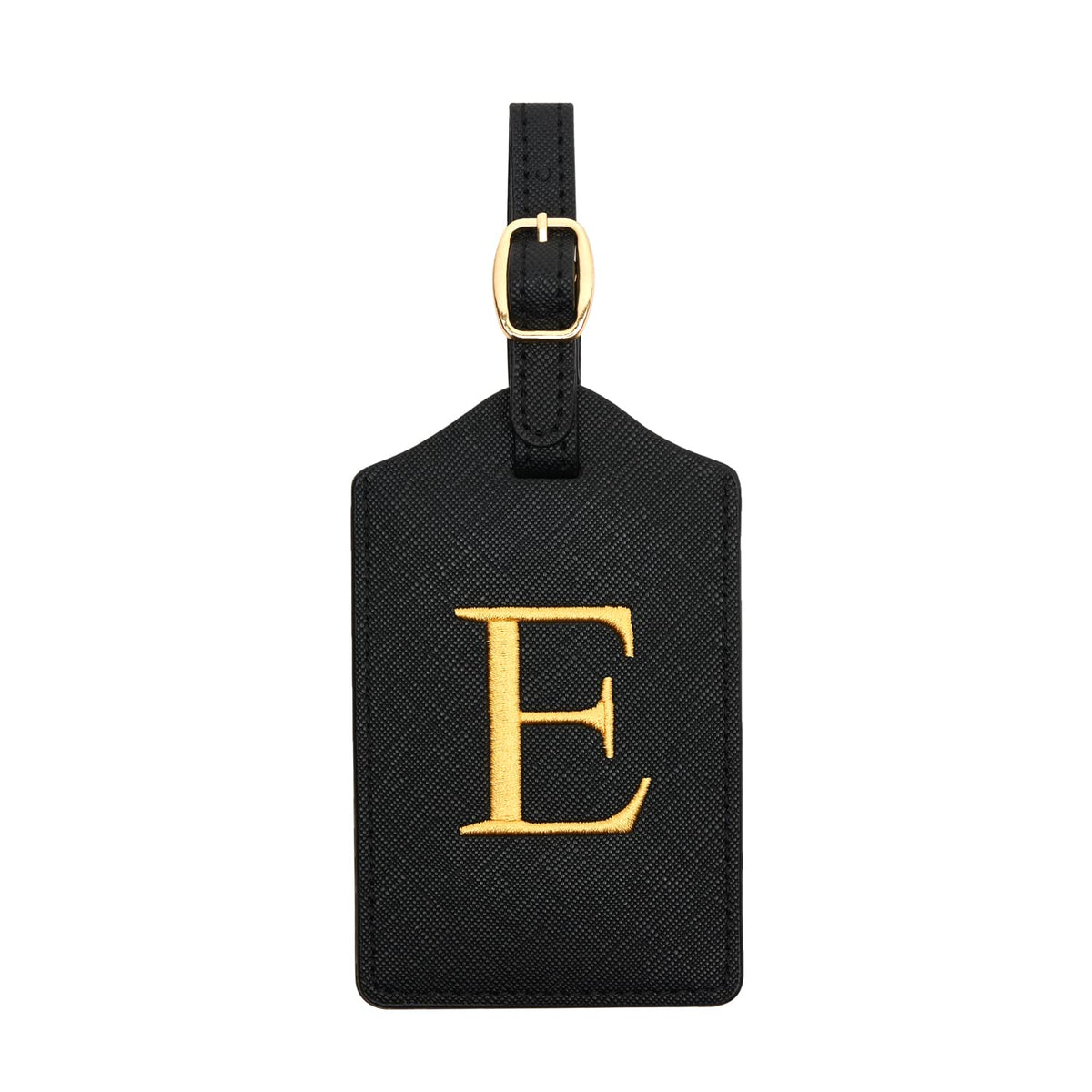 Luggage Tag PU Leather for Suitcase Baggage Handbag Travel Bag Label Suitcase Tag Label Tag w. Name Card & Privacy Cover (S)