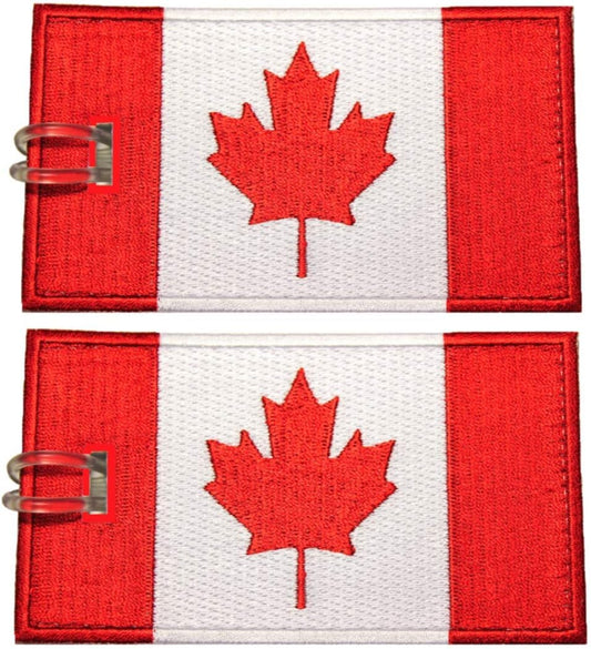 Luggage Tags, Embroidered, 2 Pack, 14 Colors, Never Break!