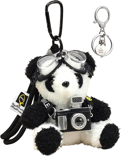 Bag Charm Cute Black Cat Plush Keychain Backpack Purse Key Chain Accessories Gifts for Women