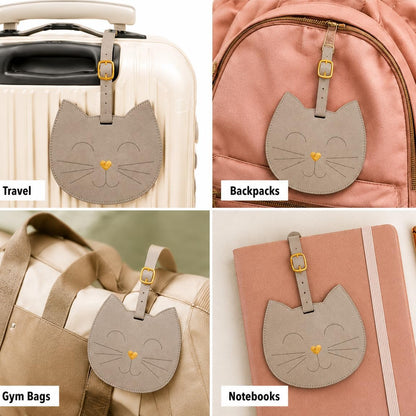 WORLD TRAVELER Womens Luggage Tag Cute Suitcase Identifiers with Strap