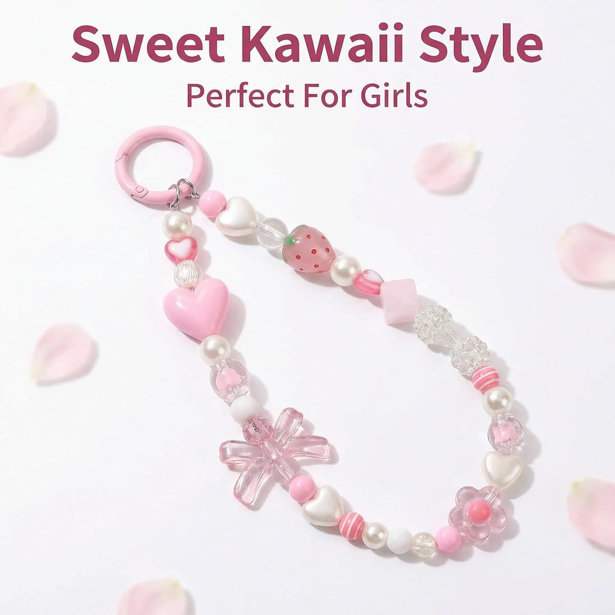 Cheetah Leopard Heart Bowknot Bow Cute Girly Glitter Bling Turtoise Brown Aesthetic Trendy Phone Charms Lanyard